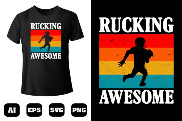 American Football Design: Graphics for T-Shirt Designs