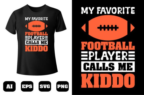 American Football Graphics for T-Shirt Designs