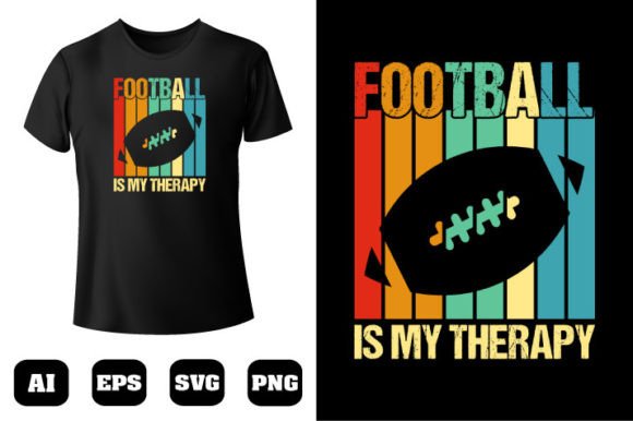 American Football T-shirt Design 137 Graphics