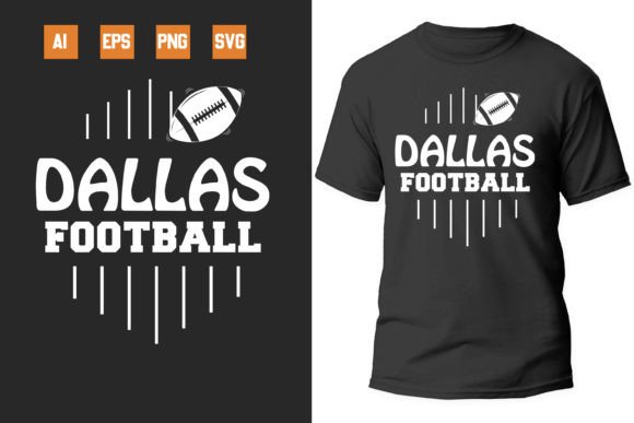 Dallas Football Graphics for T-Shirt Designs