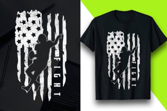 Fight Football Graphics & T-Shirt Designs