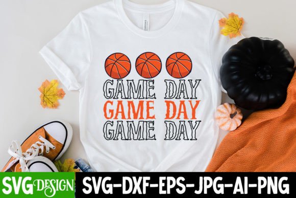 Game Day SVG Cut File: Graphics for T-Shirt Designs