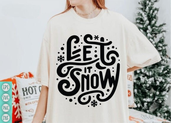 Let It Snow SVG: Premium Graphics Freebies