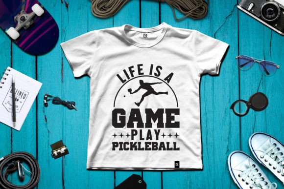 Pickleball Graphics for T-Shirt Designs