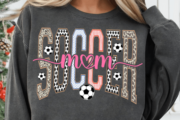 Soccer Mom SVG: Graphics for T-Shirt Designs
